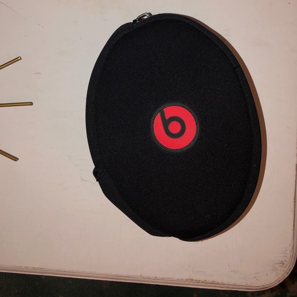 NWOT Beats Solo Wired Headphones - Black and Red